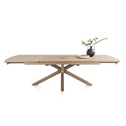 Uitschuifbare Eetkamertafel Nyon Dune Natural