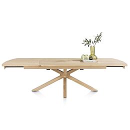 Uitschuifbare Eetkamertafel Nyon Natural Sand