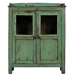 Wandkast Groen India Met Rand