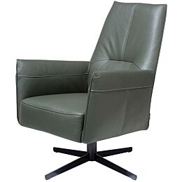 Xooon Fauteuil Matera Hoge Rug Donkergroen