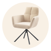 Draaibare eetkamerstoelen
